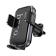 Автодержатель для телефона HOCO H78 Vista push-type car holder (air outlet) темно-серый, в дефлектор - изображение 1