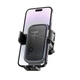 Автодержатель для телефона HOCO H78 Vista push-type car holder (air outlet) темно-серый, в дефлектор - изображение 6