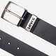 Ремень мужской из натуральной кожи Levi`s 38016-0117 115 см Черный (7613369293735) - изображение 2