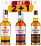 Набор виски Highland Queen 0.7 л 40% + Sherry Cask Finish 0.7 л 40% + 8 yo 0.7 л 40% (1021244264279) - изображение 2