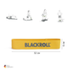 Фітнес резинка текстильна BLACKROLL® LOOP BAND Yellow 32 × 6 см (опір 2,6 кг) - изображение 1