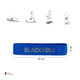 Фітнес резинка текстильна BLACKROLL® LOOP BAND Blue 32 × 6 см (опір 6,7 кг) - изображение 2