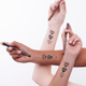Пудровий олівець для брів Brow Liner PRO B 02 Dark Brown - зображення 4