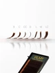 Ресницы Chocolate 20 линий KLIPKY mix D 0.10 (7-14) chocolate - изображение 2