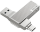 Флеш-пам'ять USB Lenovo F102 64GB USB 3.2 Silver - зображення 1