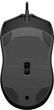 Мишка дротова HP 100 USB, чорна - изображение 4