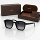 Сонцезахисні окуляри POLARIZED TF-702 C1 Black gradient Чоловічі з поляризацією - зображення 6