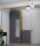 Комод Doros Ронди 100х40х60 см 5 ящиков Дуб Артизан/Графит (41516188) - изображение 6
