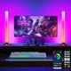 Светодиодные LED торшеры настольные RGB светильники Лампы с пультом регулировкой яркости и синхронизацией музыки Фоновое освещение - изображение 7