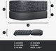 Клавіатура бездротова Logitech ERGO K860 Bluetooth/Wireless UA Black (920-010108) - зображення 12