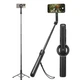 Універсальний штатив Spigen S580W Bluetooth Selfie Stick Long Tripod Black with MagSafe (AMP07659) - зображення 1