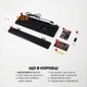 Ігрова провідна механічна клавіатура FANTECH MAXPOWER II MK894 Speed grey Switch c RGB підсвічуванням - зображення 11
