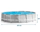 Каркасный бассейн Intex 26720-0 серый круглый из ПВХ и стали на 12706 л 427х107 см (9-163-26720-0) - изображение 3