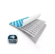 Каркасный бассейн Intex 26792 серый прямоугольный 488 х 244 х 107 см из ПВХ и стали на 10874 л с подстилкой лестницей фильтром 3785 л/ч и тентом (9-163-26792) - изображение 10