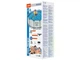 Каркасный бассейн Bestway 56420-6в1 серый круглый из ПВХ и стали на 10250 л с подстилкой стремянкой тентом альгениксом и хлором в таблетках 366х122 см (9-163-#2026_56420-6 BW) - изображение 9