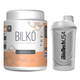 Протеїн 87% BILKO Сироватковий Ізолят Whey Protein Isolate 0,45 кг Банка Шоколад + Шейкер - зображення 1
