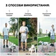 Поводок для Собак "Свободные Руки" из Альпинистского Шнура Светоотражающий Barksi Active Оранжевый, 240 см, L (612/04) - изображение 3