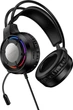 Игровые наушники проводные Borofone BO112 Геймерская гарнитура с микрофоном и RGB подсветкой Black (19253) - изображение 2