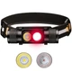 Налобный фонарик Sofirn H25LR аккумуляторный светодиодный фонарь с красным светом Black (19275) - изображение 2