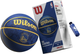 Мяч баскетбольный Wilson NBA Team TieDye BSKT GS Warriors Size 7 в подарочной коробке + насос (WZ4007802XP) - изображение 1