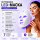 LED-маска для лица 7 в 1 Беспроводная Фототерапия - Омоложение и Лечение Акне - изображение 8