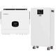 Комплект автономного енергопостачання Growatt SPE 8000 ES 8 кВт + Biom Professional BALFP-512314-V2 16 кВт·год White - зображення 1
