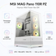 Корпус для ПК MSI MAG Pano 110R PZ Midi-Tower без БЖ ATX/MicroATX/Mini-ITX Back-Connect ARGB White - зображення 2