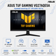 Монітор ігровий 27" Asus TUF Gaming VG27AQE5A IPS 2560x1440 165 Гц 300 кд/м² колонки 2x2 Вт Black (90LM0CJ1-B01171) - зображення 2