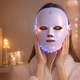 Маска для лица светодиодная LED Косметическая маска для фототерапии омоложения и светового ухода за лицом - изображение 2