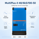 Інвертор із чистою синусоїдою Victron Energy MultiPlus-II 48/6k5/100-50 230V 1 фаза 6 кВт 100А Синій - зображення 2