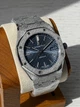 Наручные часы в стиле Audemars Piguet Royal Oak Frosted Ice Blue Dial 41 mm - изображение 2
