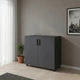Комод Doros Торн Антрацит 2 ДСП 90х51.6х80 (DRS-012086) - изображение 3