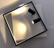 Світильник LED стельовий LUMINARIA GEOMETRIA DOWNLIGHT 100W 2S WHITE/BLACK (з пультом) - зображення 4
