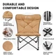 Кемпинговый стул KingCamp Lemon C10 Khaki Б/В - изображение 4