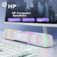 Комп'ютерні колонки HP DHE-6002, дротові, для дому, настільного комп'ютера, ноутбука, з довгим сабвуфером, для караоке, ігор та розваг. - зображення 4