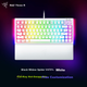 Механічна ігрова клавіатура Razer BlackWidow V4 з можливістю гарячої заміни на 75%, конструкцією прокладок, що налаштовується, з RGB-підсвічуванням, білого кольору - зображення 3