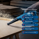 Вентилятор BOSCH GBL 650 мощный промышленный для удаления пыли, 650 Вт - изображение 1