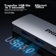 Розширювальна док-станція PHILIPS Type-C, кабель-хаб-розгалужувач USB-C на HDMI, 4K/60 Гц, адаптер для комп'ютерів Apple, сумісний з ноутбуками MacBook, Huawei, iPad Pro, Xiaomi - изображение 7