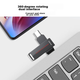 Флеш память USB Lenovo ERAZER F502 MAX 32GB USB 3.2 Gen1 + Type-C Grey - изображение 5