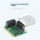 EB-LINK MiniPCIe to SATA 3.0 Expansion Card, 2 Ports, 6Gbps Mini PCI-E Internal SSD Adapter Card, Can Can Use As System Disk - изображение 7
