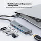Док-станція Acer USB 3.0 Hub, високошвидкісний 4-портовий концентратор, розширювальна док-станція, сумісна з ноутбуком, адаптером-подовжувачем, блоком живлення Type-C - изображение 4