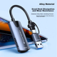 Відеокарта BIAZE HDMI, вхід високої чіткості 4K, сумісна з Switch/NS/PS5/4, для ігрових телефонів та камер, пряма трансляція та запис, пристрій захоплення з двома виходами USB/Type-C для комп'ютера - изображение 11