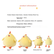 MINISO Dundun Chicken Плюшева іграшка Лялька М'яка тварина Подушка Подарунок на день народження для жінок, великий розмір - изображение 12