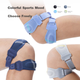 Спортивный бандаж для колена Keep Patellar Strap, поддержка надколенника для бега, бадминтона, прыжков со скакалкой, стабилизация мениска, дышащая фиксационная лента для надколенника. - изображение 8