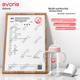 Детская бутылочка Evorie с широким горлышком из тритана для малышей старше одного года, с устойчивой к каплям соской для прикорма. - изображение 10