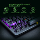 Razer Huntsman V3 Professional Gaming Edition, аналогові оптичні перемикачі, механічна клавіатура, дротова клавіатура, кіберспортивна ігрова клавіатура, 87 клавіш, RGB Chroma, чорний - зображення 4