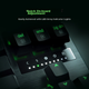 Razer Huntsman V3 Professional Gaming Edition, аналогові оптичні перемикачі, механічна клавіатура, дротова клавіатура, кіберспортивна ігрова клавіатура, 87 клавіш, RGB Chroma, чорний - зображення 5