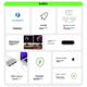 Док-станція BELKIN Thunderbolt 4, п'ятивхідний високопродуктивний модуль розширення, розширення комп'ютера Thunderbolt 4, комерційна продуктивність 40 Гбіт/с, зарядний пристрій потужністю 140 Вт, док-станція розширення INC013 - зображення 9
