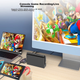 Карта захвата видео ULT-Unite HDMI, устройство захвата 4K HD с петлевым выходом и разъемом USB-C 3.0, для телефонов, планшетов, PS5, ноутбуков, Nintendo Switch. Комплект оборудования для записи игр и прямых трансляций. - изображение 9