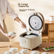 Рисоварка Midea MB-AFB4041RL, 4 л, на 3-4 персоны, сенсорный экран - изображение 9